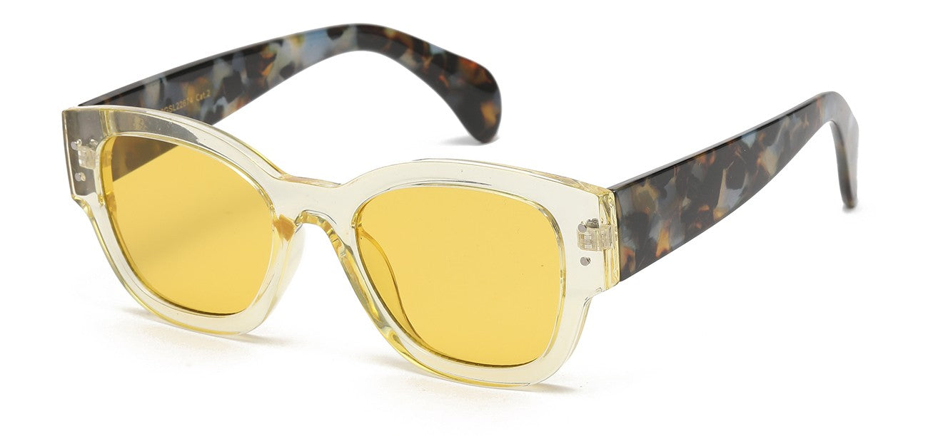 Giselle Tortoise Temple Sunglasses gsl22674