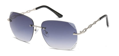 Rhinestone Rimless Metallic Shades rs2080