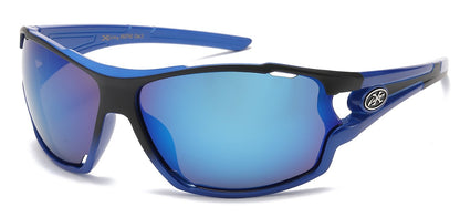 Xloop Polymer Wrap Frame Sunglasses x2742