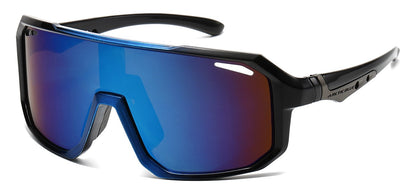 Futuristic Arctic Blue Sport Shades ab-84