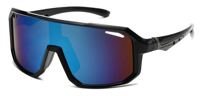 Futuristic Arctic Blue Sport Shades ab-84