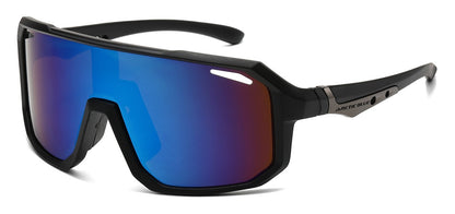 Futuristic Arctic Blue Sport Shades ab-84