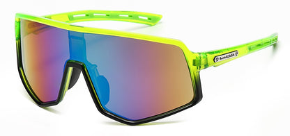 Biohazard Reflective Sport Sunglasses bz66325