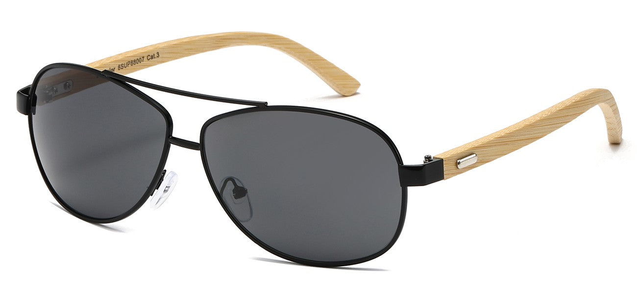 Bamboo Temple Aviator Sunglasses sup88007