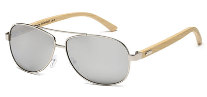 Bamboo Temple Aviator Sunglasses sup88007