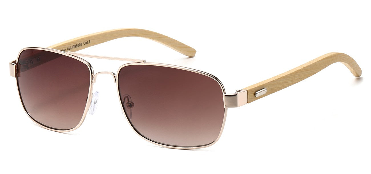 Bamboo Temple Square Sunglasses sup88008