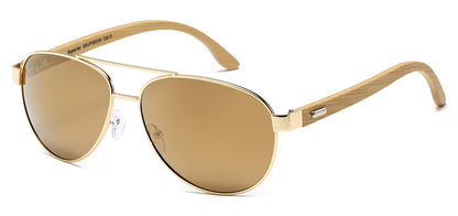 Bamboo Temple Aviator Sunglasses sup88009