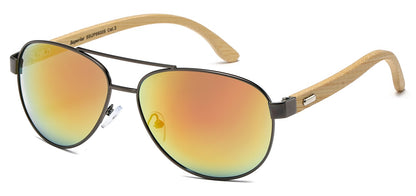 Bamboo Temple Aviator Sunglasses sup88009