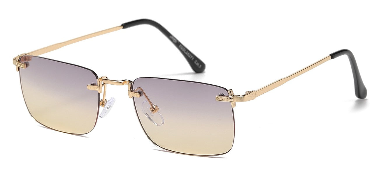 Giselle Metallic Square Sunglasses gsl28271