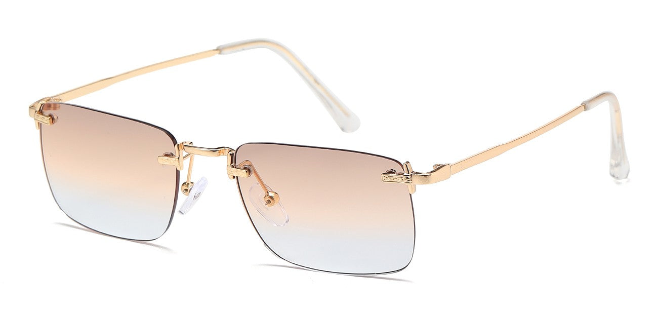 Giselle Metallic Square Sunglasses gsl28271