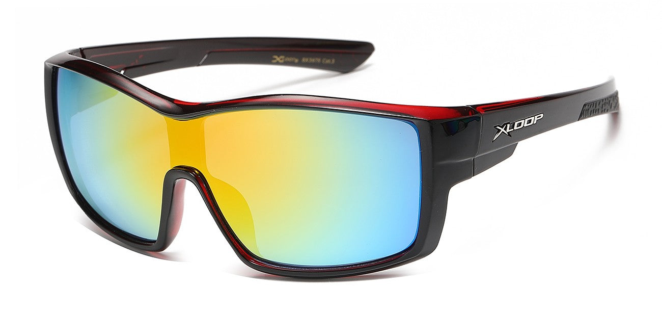 Xloop Sports Wrap Shield Shades x3676