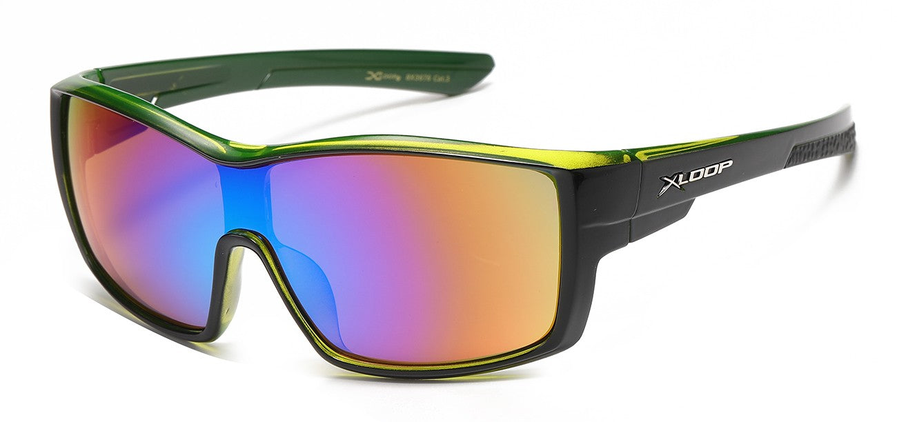 Xloop Sports Wrap Shield Shades x3676