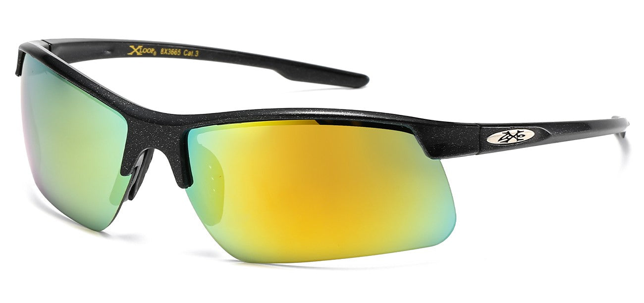 X-Loop Semi-Rimless Sport Sunglasses x3665