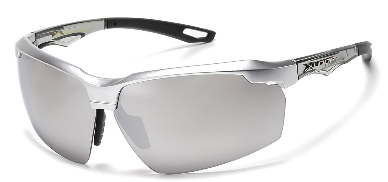 X-Loop Sports Semi Rimless Sunglasses x2744