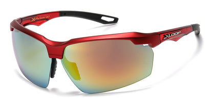 X-Loop Sports Semi Rimless Sunglasses x2744