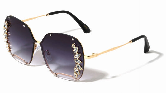 Rhinestone Butterfly Sunglasses rh-7083