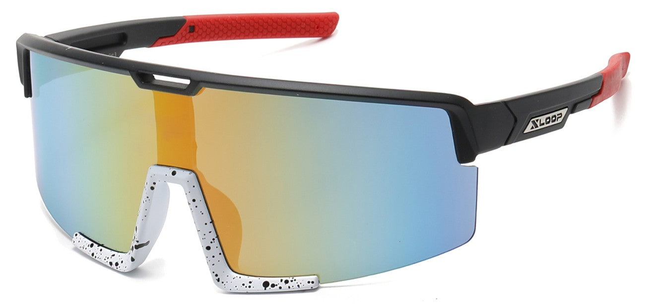Xloop Semi-Rimless Shield Shades x3680