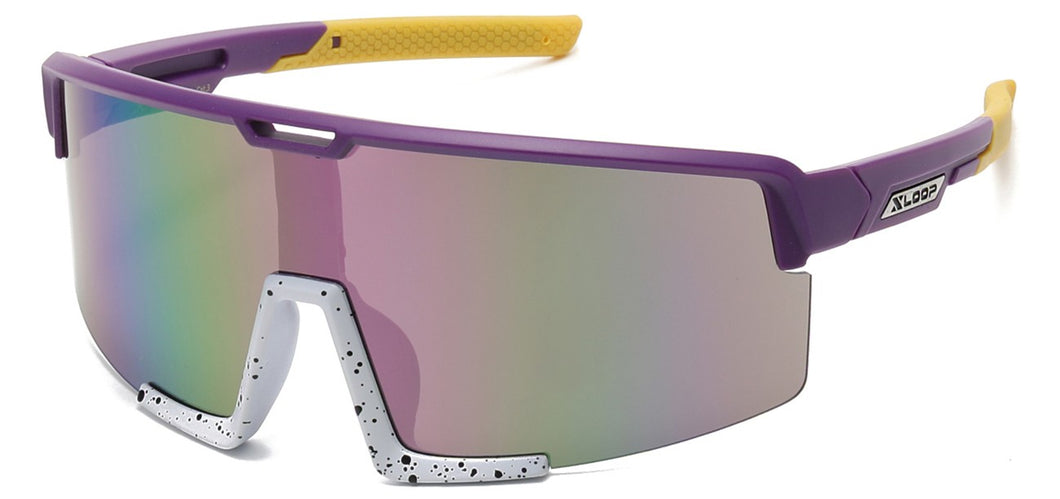 Xloop Semi-Rimless Shield Shades x3680