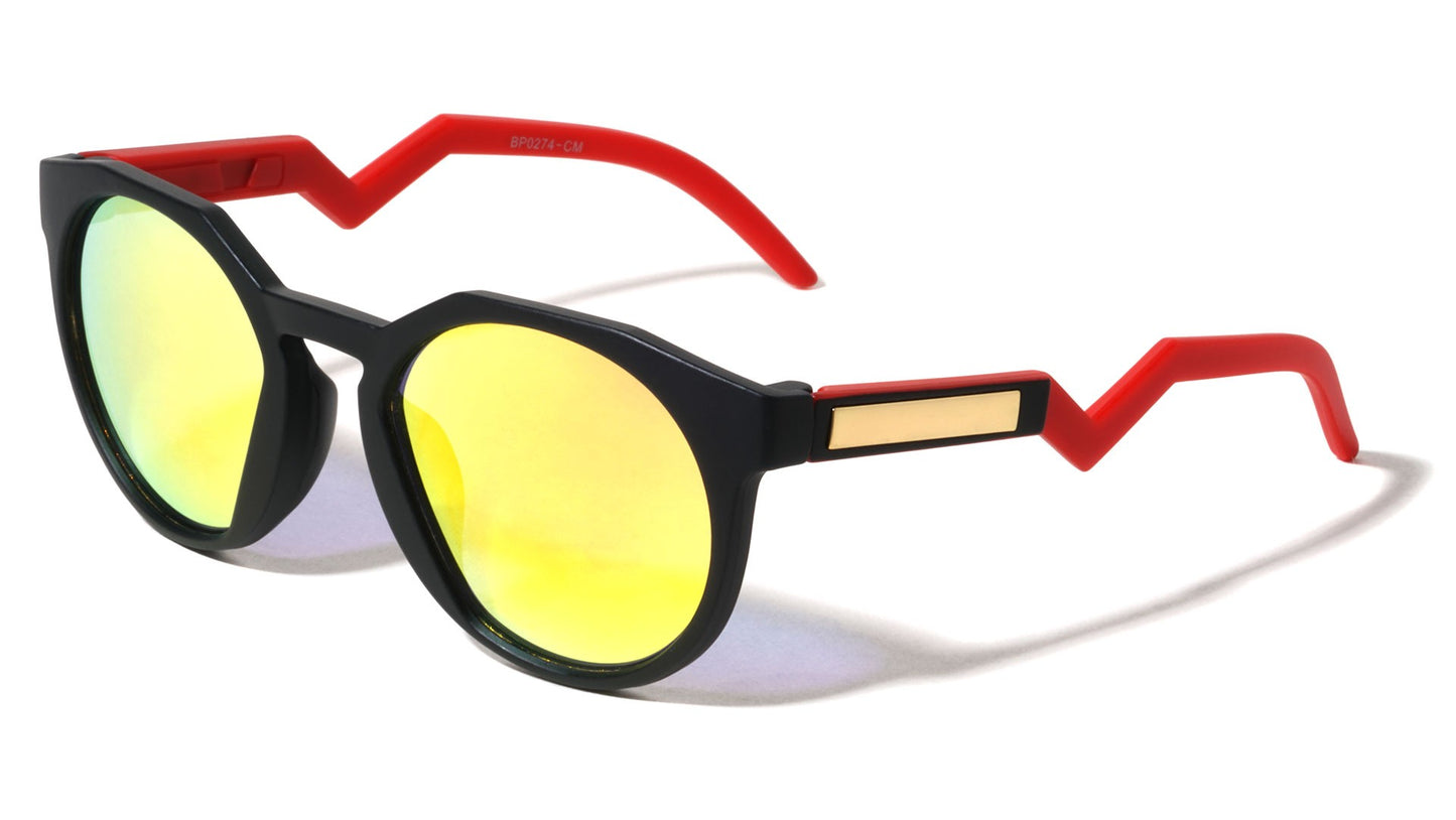 Trendy Color-Mirror Lens Shades bp0274-cm