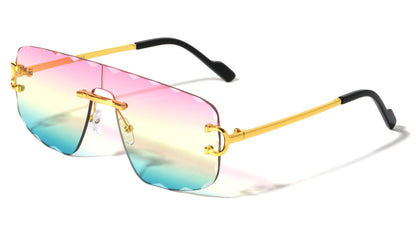 Metal Rimless Fashion Sunglasses m10963