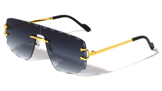 Metal Rimless Fashion Sunglasses m10963