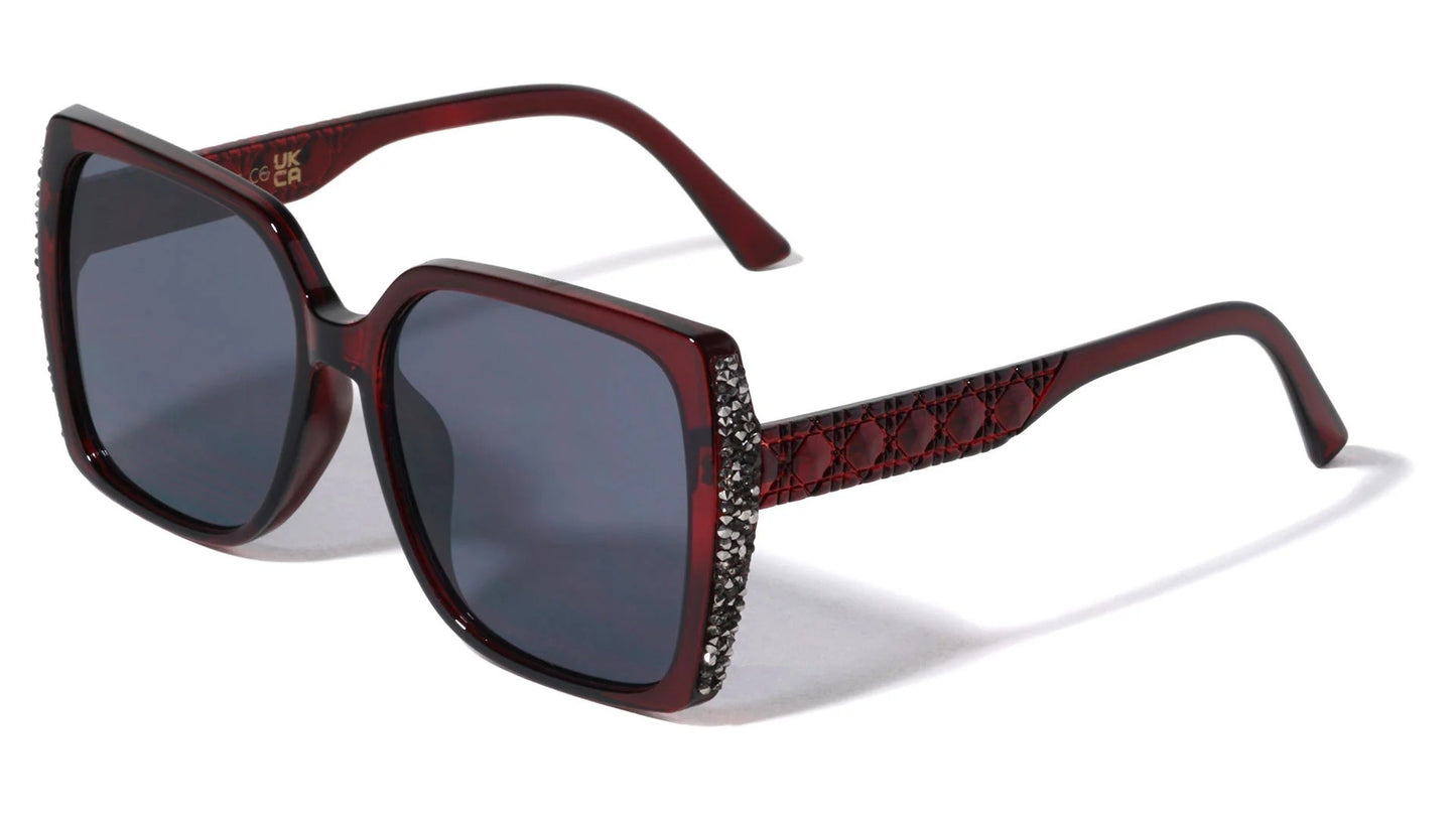 Rhinestone Butterfly Sunglasses p30606