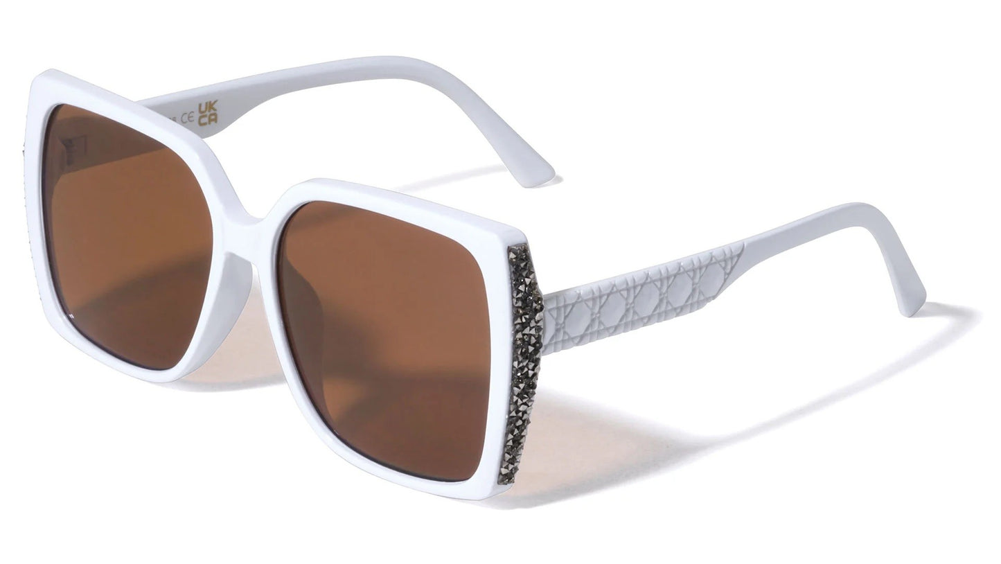 Rhinestone Butterfly Sunglasses p30606