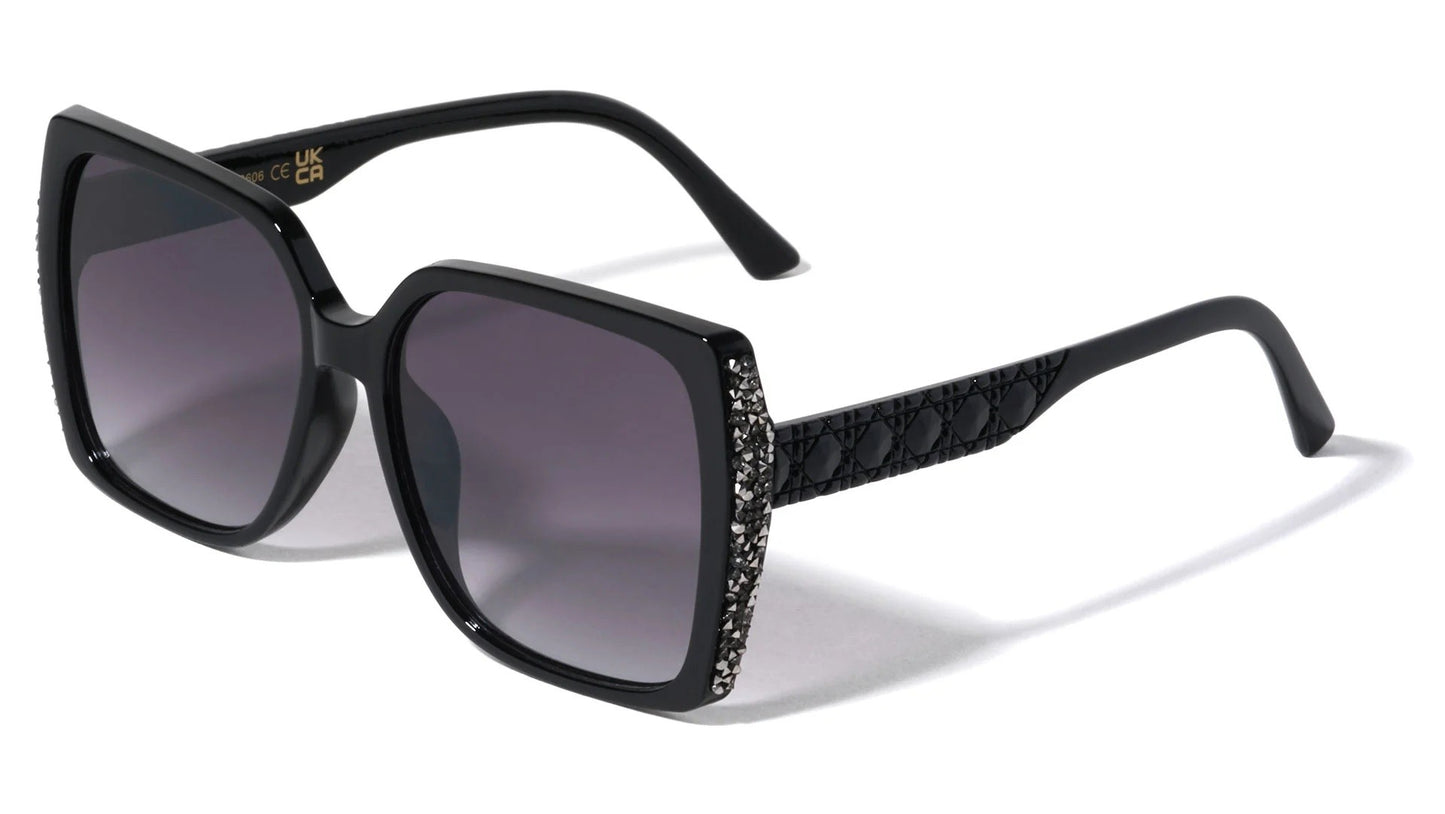 Rhinestone Butterfly Sunglasses p30606