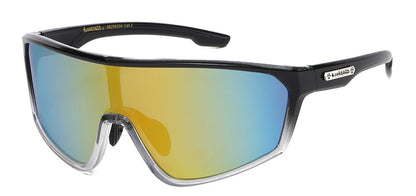 Biohazard Square Wrap Sunglasses bz66334