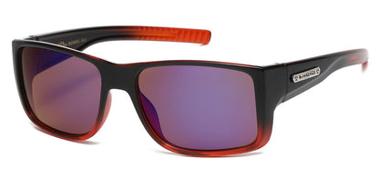 Biohazard Square Frame Sunglasses bz66351
