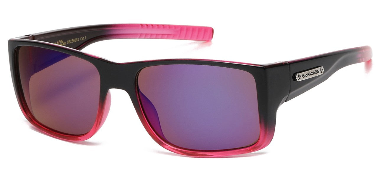 Biohazard Square Frame Sunglasses bz66351