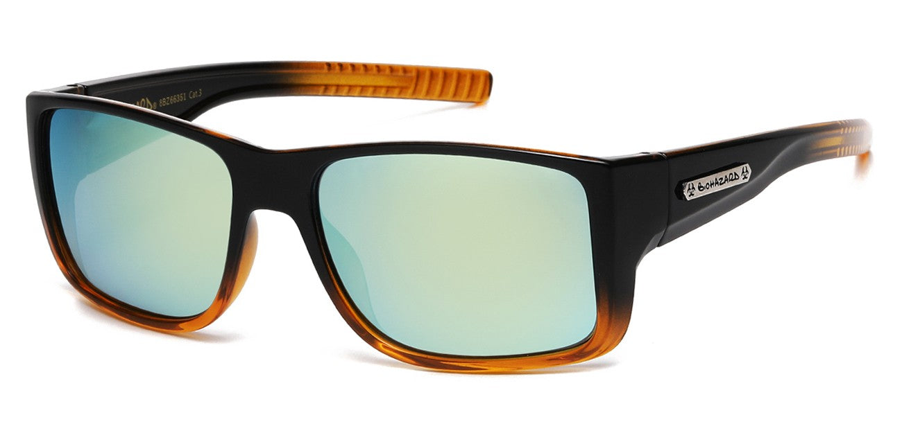 Biohazard Square Frame Sunglasses bz66351