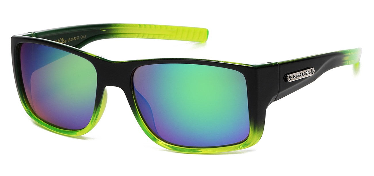 Biohazard Square Frame Sunglasses bz66351