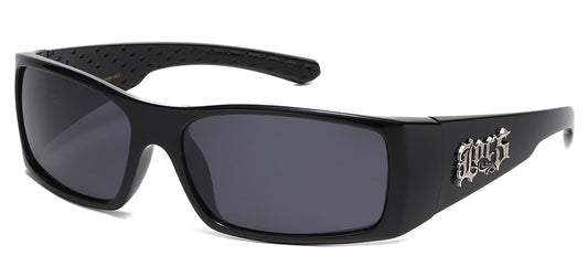 Locs Urban Black  Sunglasses loc91225-bk