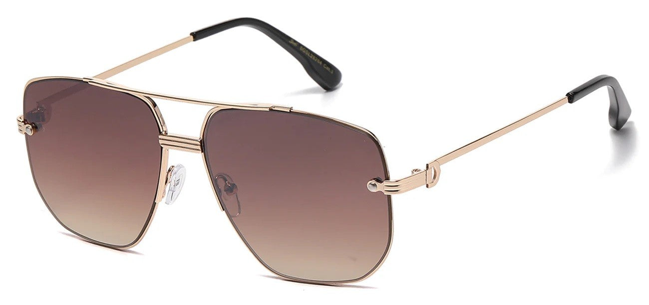 Giselle Metallic Square Sunglasses gsl28284