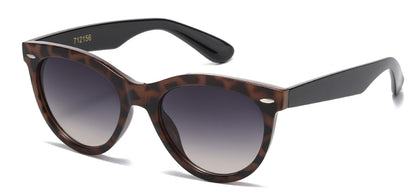 Classic Rounded Frame Sunglasses 712156