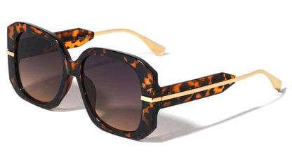 Metallic Butterfly Frame Sunglasses p30586