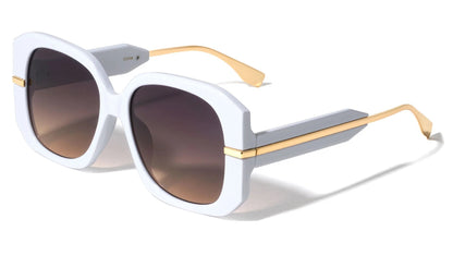 Metallic Butterfly Frame Sunglasses p30586