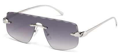 Giselle Metallic Rimless Sunglasses gsl28288