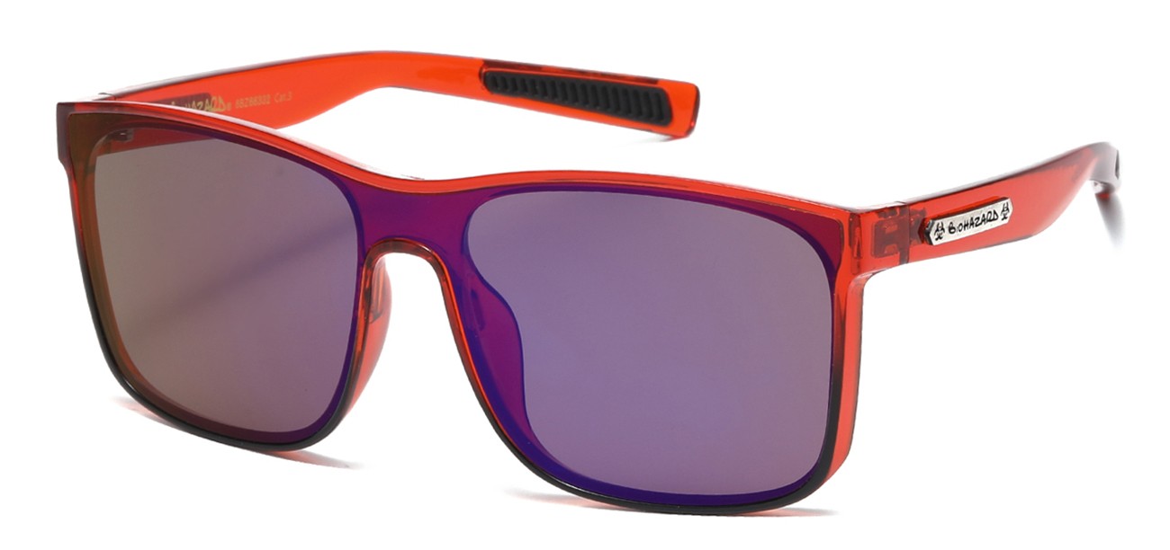 Biohazard One Piece Square Sunglasses bz66332