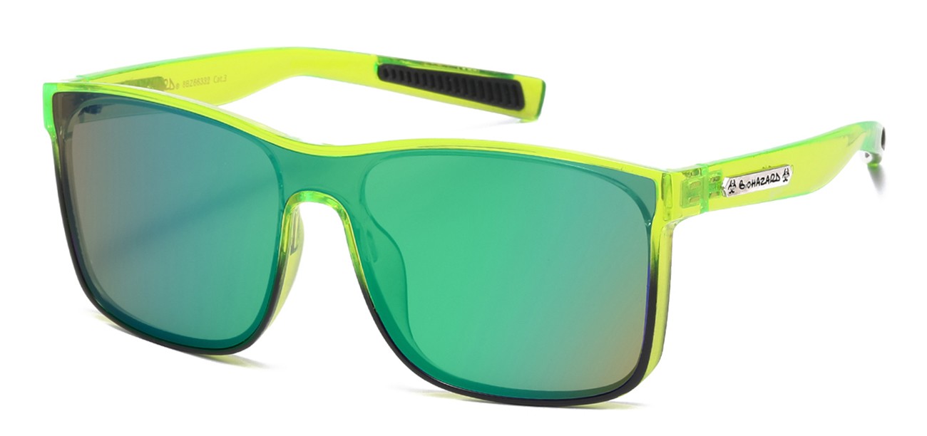 Biohazard One Piece Square Sunglasses bz66332