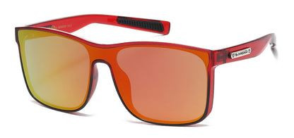 Biohazard One Piece Square Sunglasses bz66332