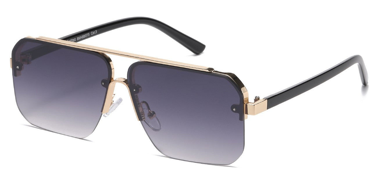 Manhattan Metallic Square Sunglasses mh88073