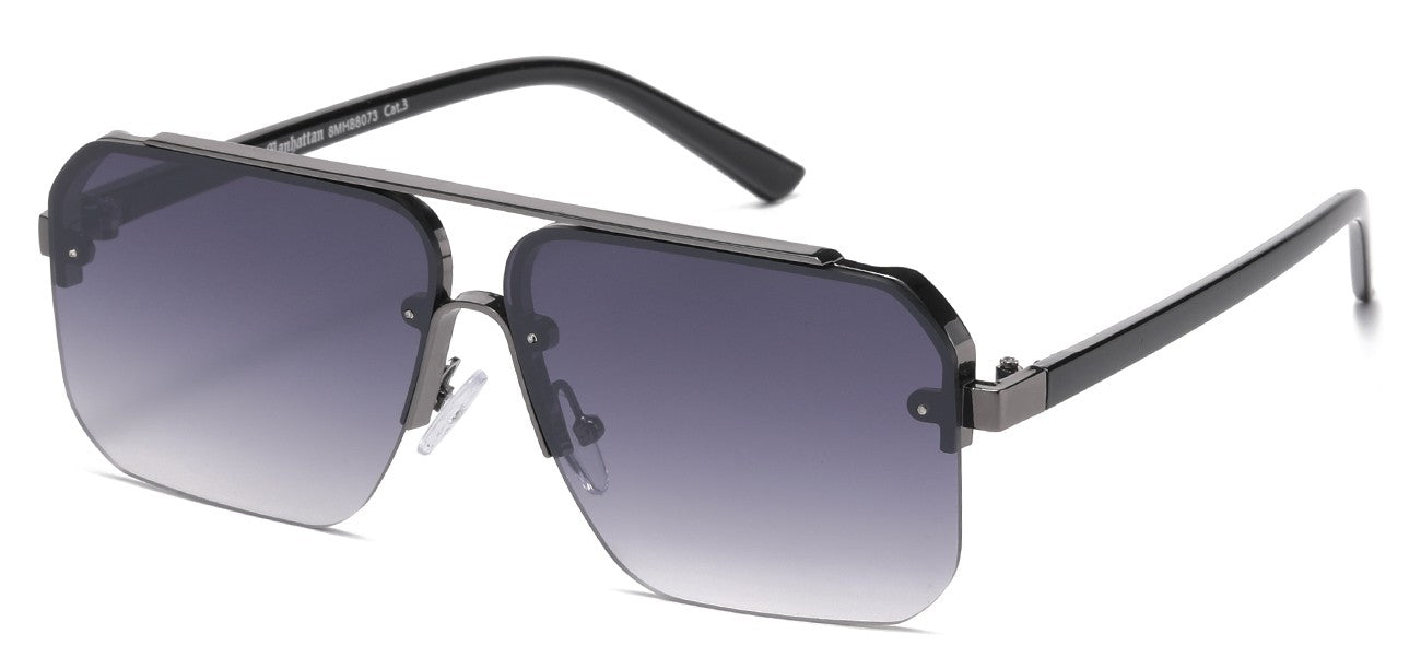 Manhattan Metallic Square Sunglasses mh88073