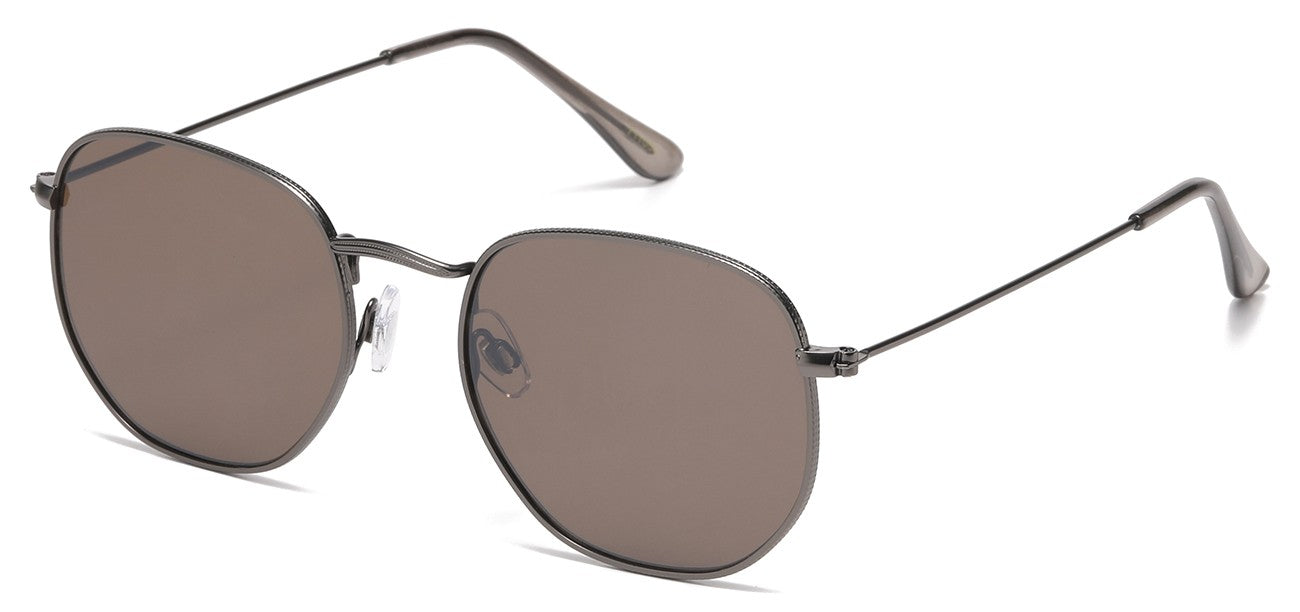 Classic  Metallic Square Sunglasses 711056