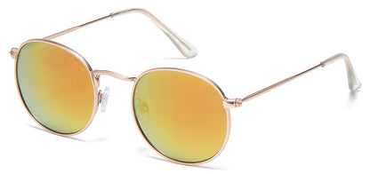 Classic Metallic Round Sunglasses 711057