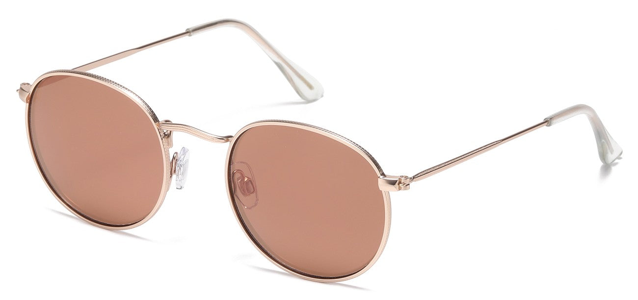 Classic Metallic Round Sunglasses 711057