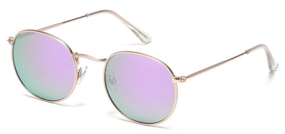 Classic Metallic Round Sunglasses 711057