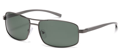 Polarized Metallic Square Aviator pz-av5212