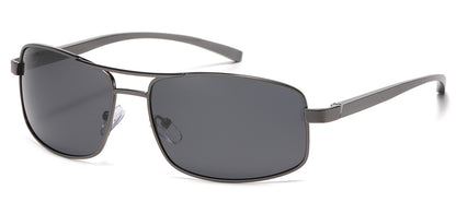 Polarized Metallic Square Aviator pz-av5212